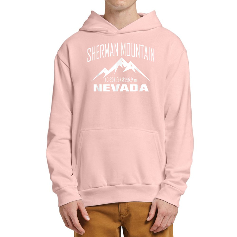 Sherman Mountain Nevada Climbing Summit Club Outdoor Gift T Shirt Urban Pullover Hoodie | Artistshot