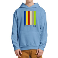 Montana Original Minimalist Artwork Poster Design Urban Pullover Hoodie | Artistshot