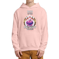 Bowling Bowl Tenpin Player Bowler Daddy Father Papa Natal Birthday Par Urban Pullover Hoodie | Artistshot