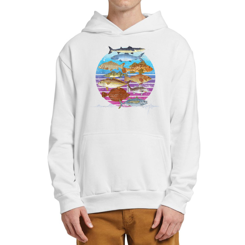 Retro Fishkeeping Underwater Fish Species Sea Animal Fish T Shirt Urban Pullover Hoodie | Artistshot