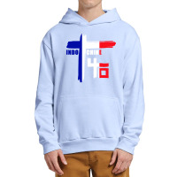 Indochine Best Of French Pop Rock And New Wave Urban Pullover Hoodie | Artistshot