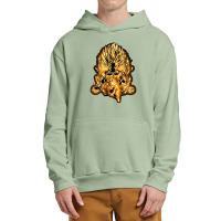 Golden Saiyan Gohan Urban Pullover Hoodie | Artistshot