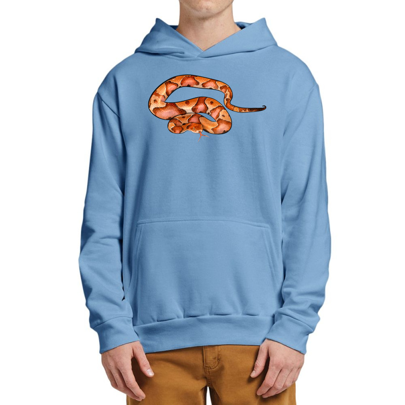 Copperhead Snake Illustrations Urban Pullover Hoodie | Artistshot