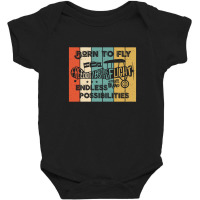 Born To Fly Baby Bodysuit | Artistshot