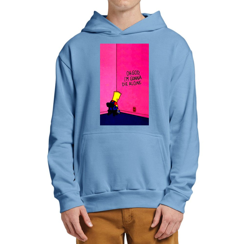 Alone Simpson Urban Pullover Hoodie | Artistshot