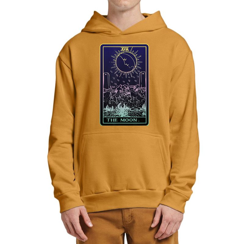 The Moon Tarot Card Witch Aesthetic Witchy Major Arcana T Shirt Urban Pullover Hoodie by jayannidifalco | Artistshot