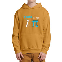 Be Rational Get Real Funny Math Joke Statistics Pun Pullover Urban Pullover Hoodie | Artistshot