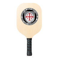 Order Of The Holy Sepulchre Of Jerusalem Shield Raglan Baseball Tee Pickleball Paddle | Artistshot