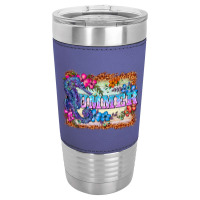 Seahorse Summer Leatherette Tumbler | Artistshot