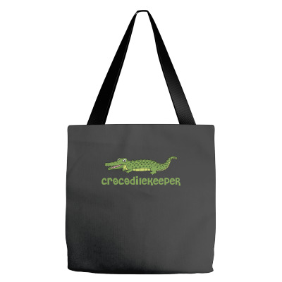 Crocodilekeeper Funny Crocodile Keeper T Shirt Tote Bags Designed By Gnuh79