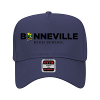 Bonneville High School 2 Adjustable Baseball Cap | Artistshot