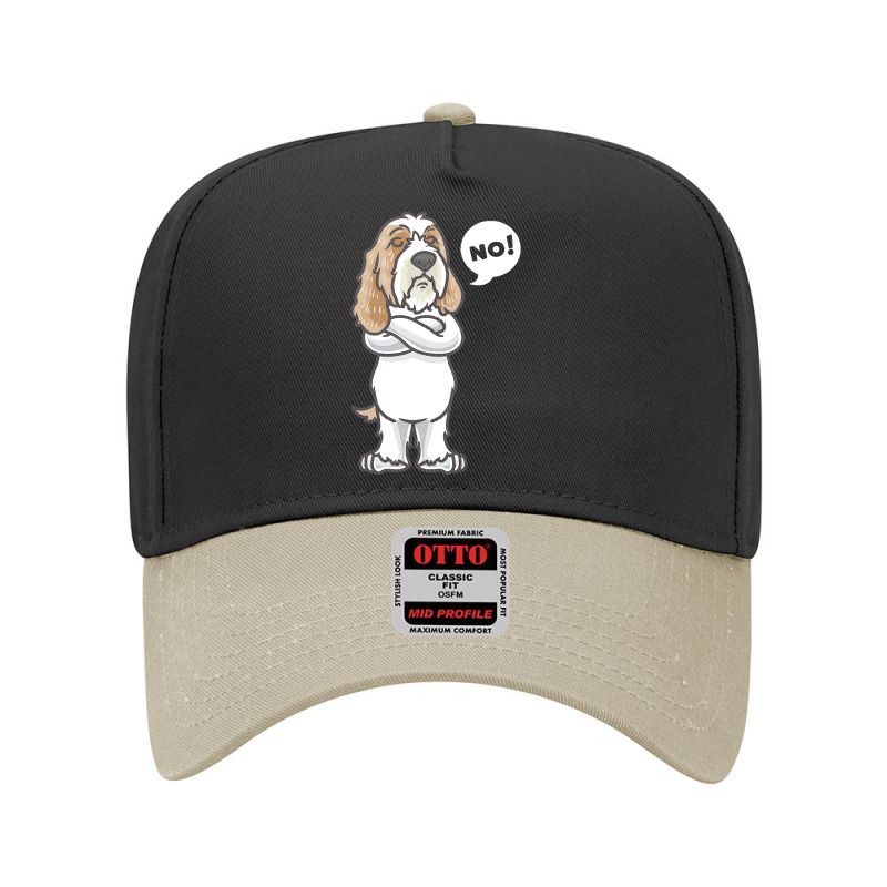 Petit Basset Griffon Venden T  Shirt Stubborn Petit Basset Griffon Ven Adjustable Baseball Cap by xhayes848 | Artistshot