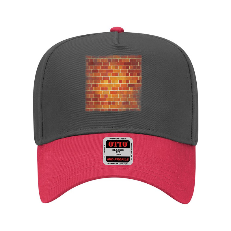 Brick Wall Shirt Construction Masonry Building Graphic Tee Adjustable Baseball Cap by adam.troare | Artistshot