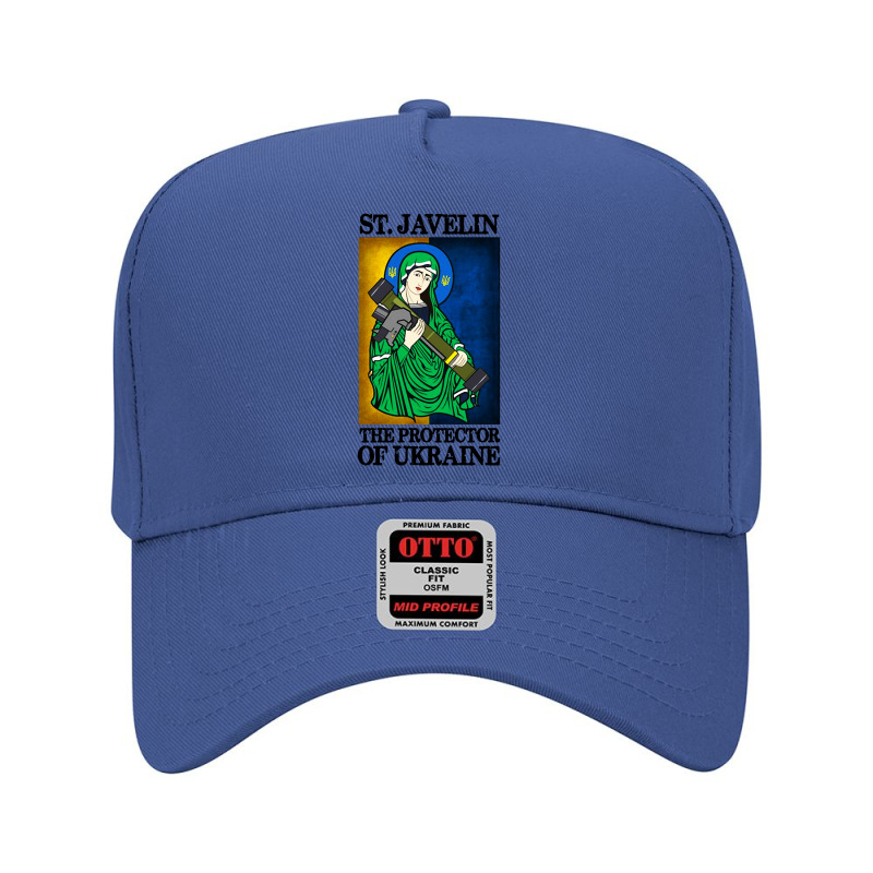 Saint Javelin Protector Of Support Adjustable Baseball Cap | Artistshot