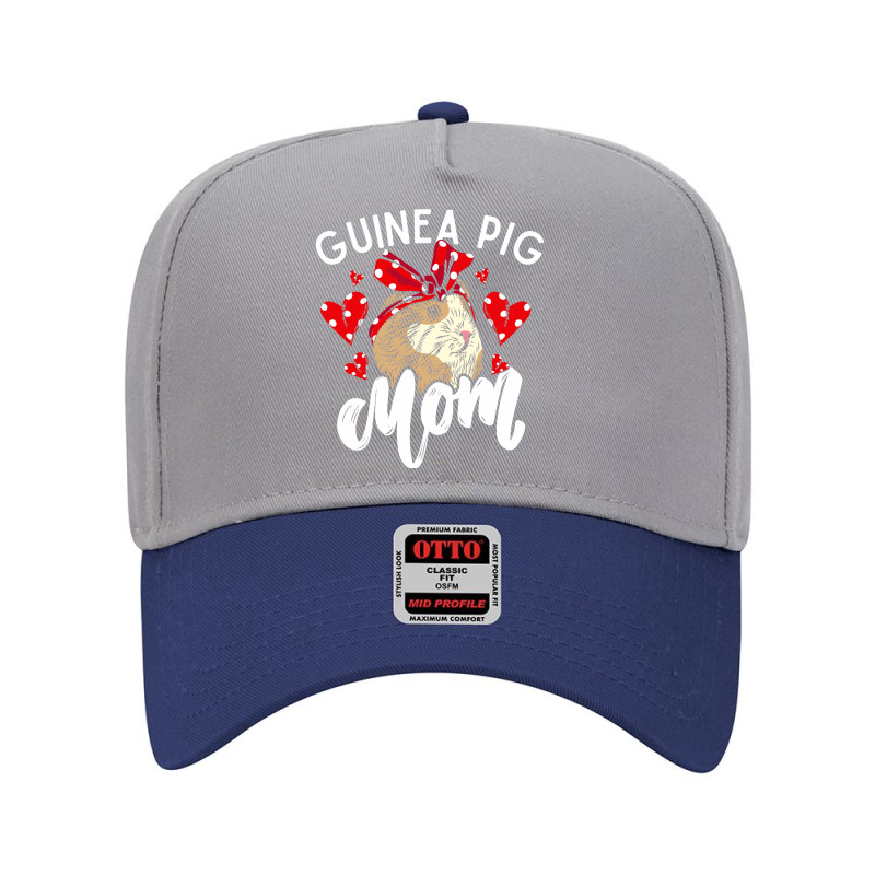 Guinea Pig Mom Cute Fluffy Pet Wearing Red Bandana Adjustable Baseball Cap | Artistshot