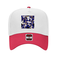 Flock Of Beautiful Birds Birds On A Fanta Funny Stylestic Sky Watercol Adjustable Baseball Cap | Artistshot