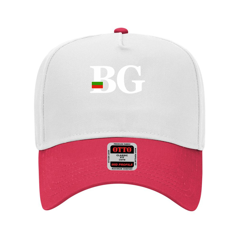 Bulgaria Flag And Country Initials Adjustable Baseball Cap by cidolopez | Artistshot