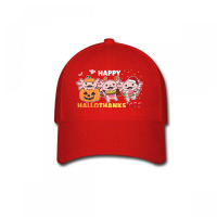 Axolotl Christmas Halloween Costume Happy Hallothanksmas Baseball Cap | Artistshot