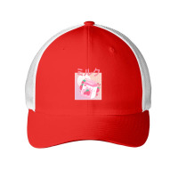 Japanese Aesthetics Kawaii Strawberry Milk Shake Mesh Cap | Artistshot