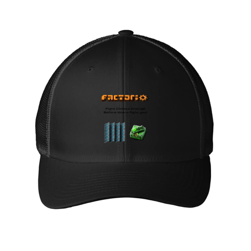 Fight Climate Change Before Biters Fight You! Factorio Mesh cap by cm-arts | Artistshot