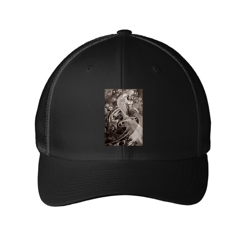 Alphonse Mucha - La Pater 1 - Art Nouveau, Alphonse Mucha - La Pater 1 Mesh cap by SHOPTRREU5 | Artistshot