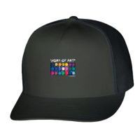 Work Of Art In Progress Perfect Artist Trucker Cap | Artistshot