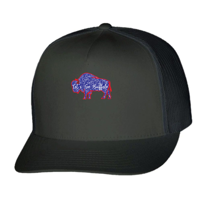 Lets Go Buffalo Shirt New York Buffalo Sports Fan Buffalo Sweatshirt Trucker Cap | Artistshot