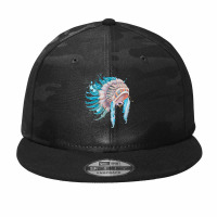 Native Indian Chief, Native Indian Chief Art, Native Indian Chief Pain Camo Snapback | Artistshot