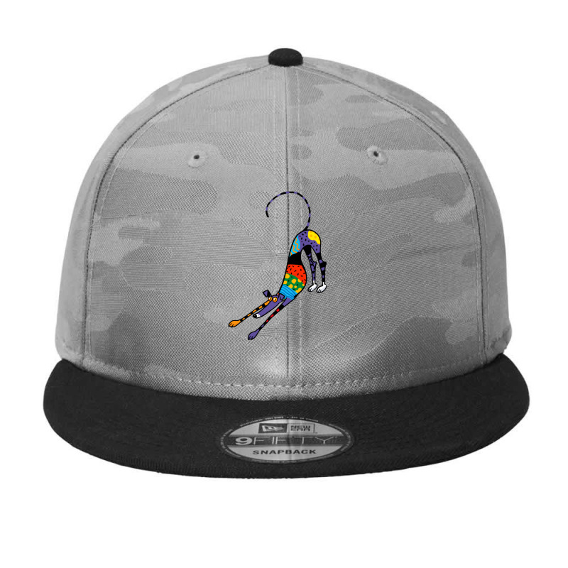 Kaleidoscope Bowdown 1 Camo Snapback by cm-arts | Artistshot