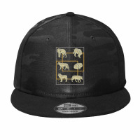 Wolves And Stars, Wolves And Stars Vintage, Wolves And Stars Art, Wolv Camo Snapback | Artistshot