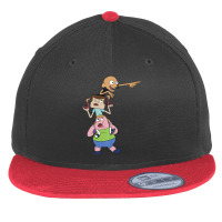 Cn Clarence Best Friends Stack Flat Bill Snapback Cap | Artistshot