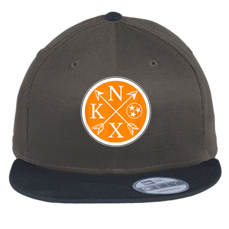 Cute Knox Knoxville Tennessee State Flag Orange Flat Bill Snapback Cap by JustinStringer | Artistshot