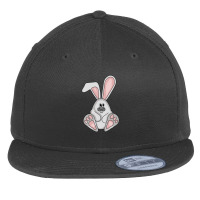 Eating Rabbit Cartoon Animals Causes Pandemics T-shirts Collection Wit Flat Bill Snapback Cap | Artistshot