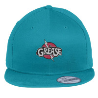 Grease Title Patch Flat Bill Snapback Cap | Artistshot