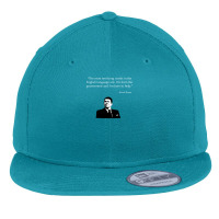 Ronald Reagan Government Quote Flat Bill Snapback Cap | Artistshot