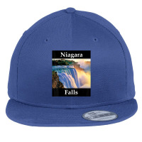 Yellow House Outlet Niagara Falls Flat Bill Snapback Cap | Artistshot