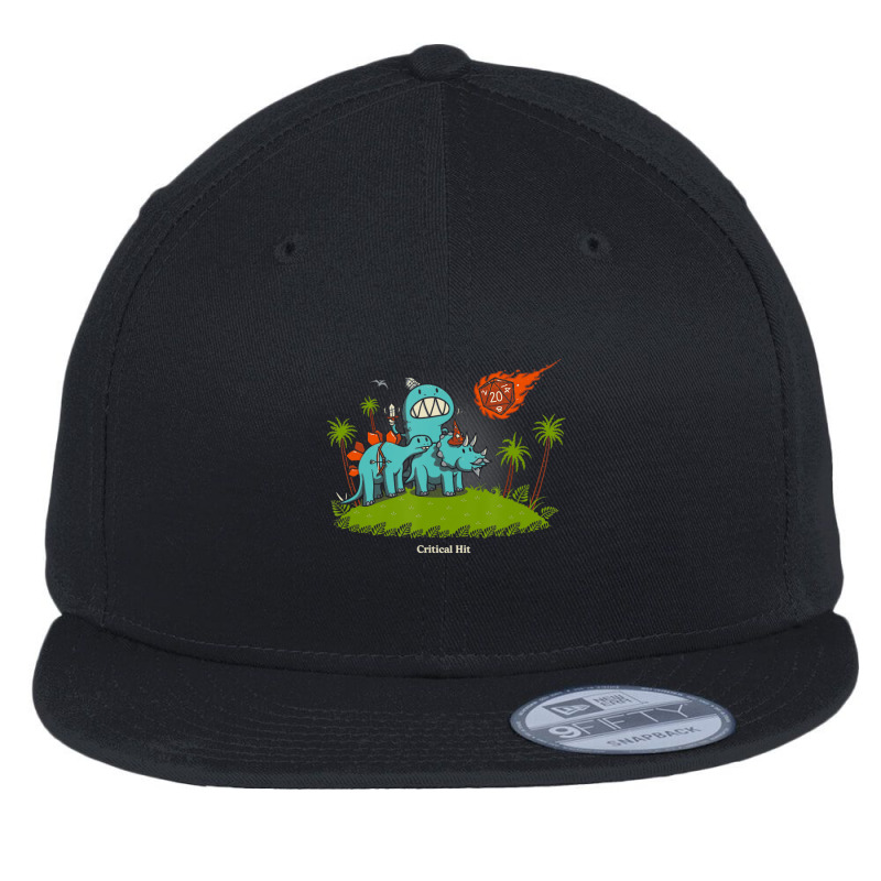 Shirt.woot Critical Hit Flat Bill Snapback Cap by Kosdapen517 | Artistshot