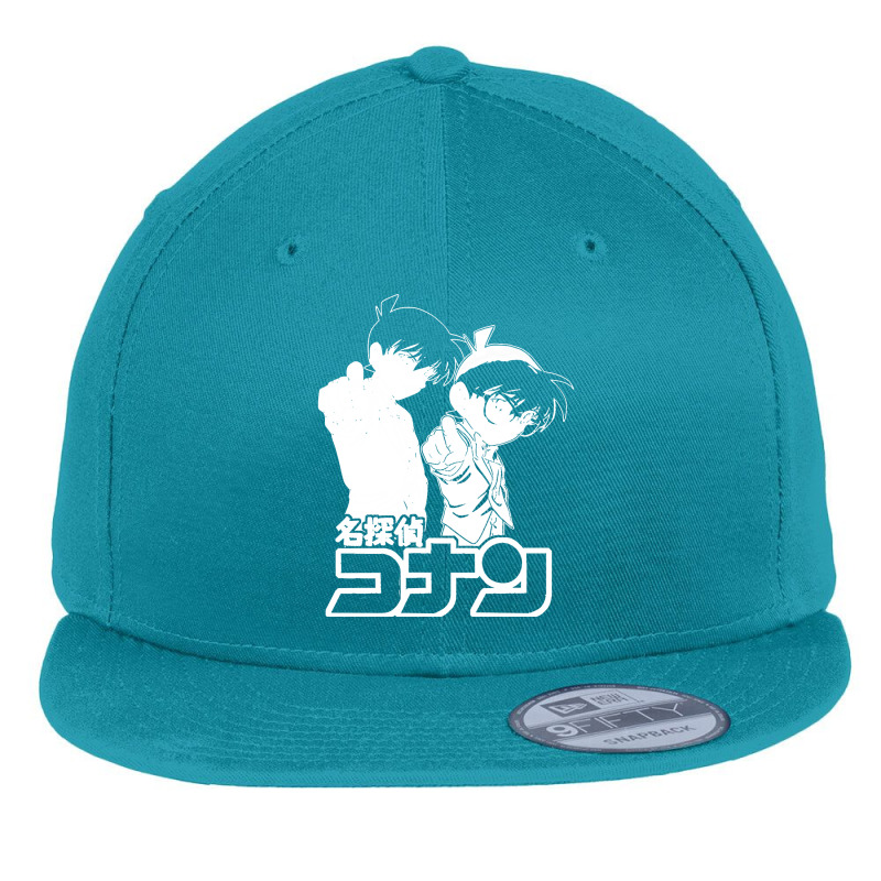 Detective Conan Classic Flat Bill Snapback Cap by cm-arts | Artistshot