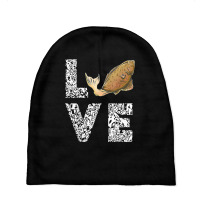 Halibut Love Fisherman Halibut Fish Flounder Fish Fishing T Shirt Baby Beanies | Artistshot