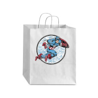 Cap.tain America Battle Debie Paper Bag - 10 X 5 X 13 | Artistshot