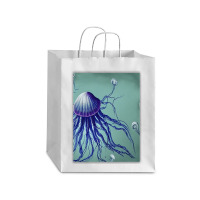 Jellyfish Artwork Digitalart Debie Paper Bag - 10 X 5 X 13 | Artistshot