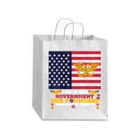 This Is The Government The Founders Warned Us About, Funny Usa Politic Debie Paper Bag - 10 X 5 X 13 | Artistshot