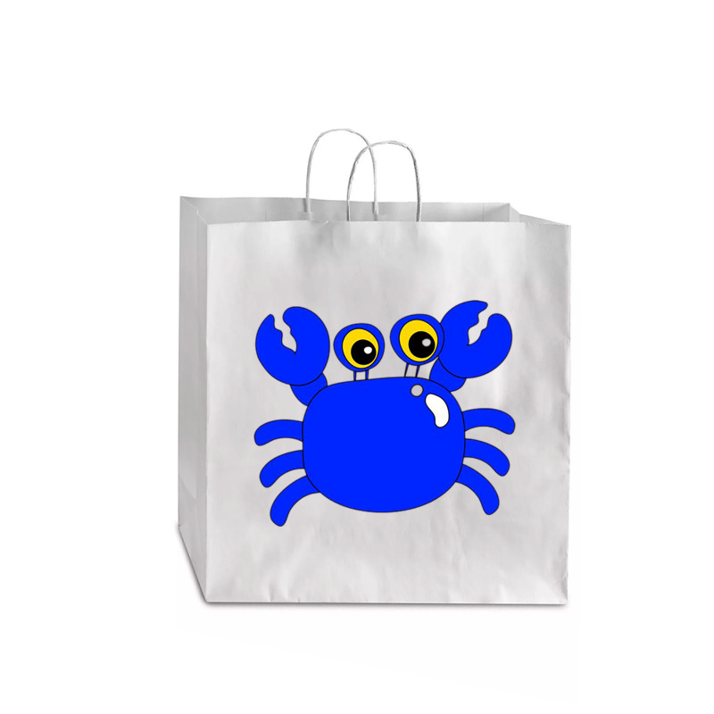 Blue Crab Jumbo Paper Bag - 18 X 7 X 18 3/4 | Artistshot