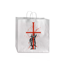 Templar Knight Crusader Templar Knights Jumbo Paper Bag - 18 X 7 X 18 3/4 | Artistshot