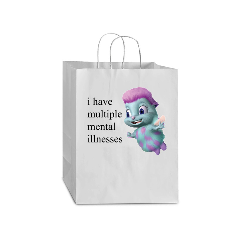 Bibble Mental Illness Rights Mart Paper Bag -13 X 7 X 17 | Artistshot