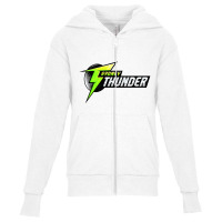 Sydney Thunder Youth Zipper Hoodie | Artistshot