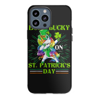 Born Lucky On St Patricks Day Girl St Patrick's Day Unicorn Iphone 13 Pro Max Case | Artistshot