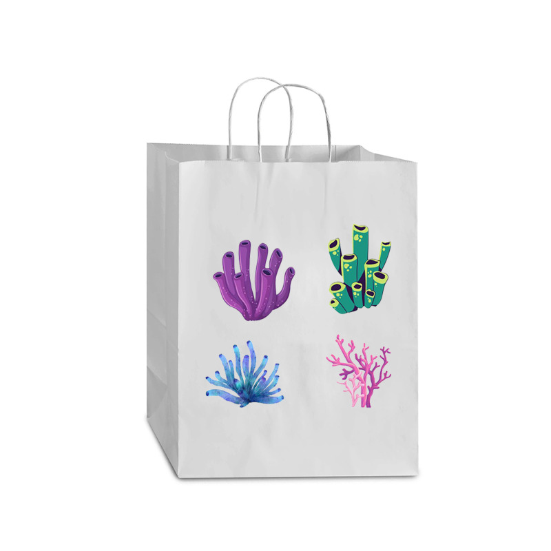 Crustaceancore Coral  Pack Mart Paper Bag -13 X 7 X 17 | Artistshot