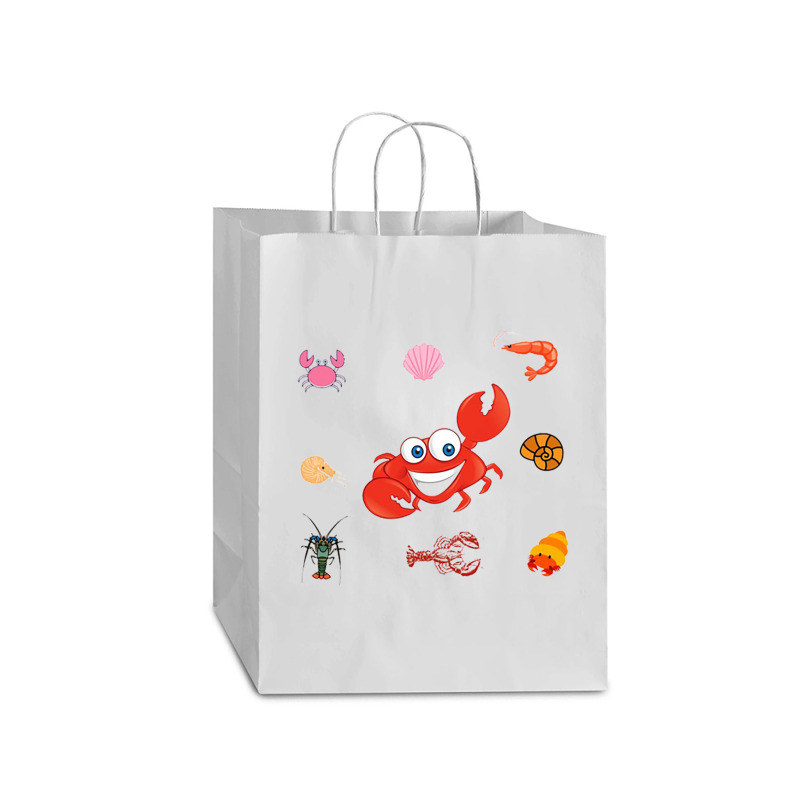 Crustaceancore Funny Mart Paper Bag -13 X 7 X 17 | Artistshot