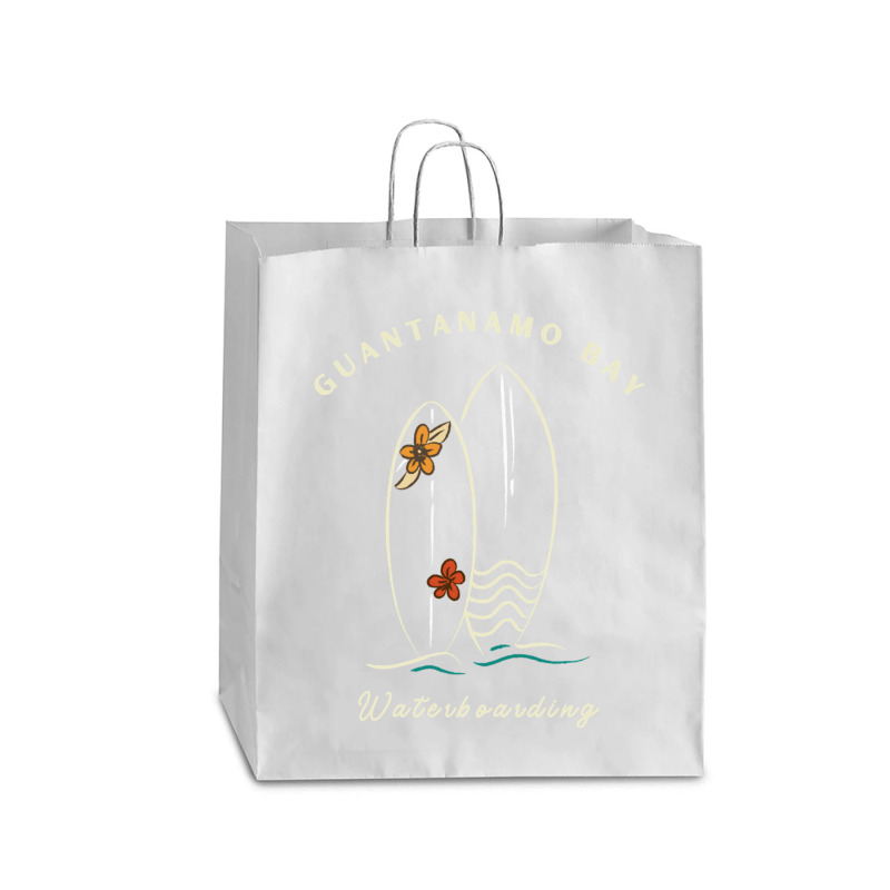 Waterboarding In Guantanamo Bay Queen Paper Bag - 16 X 6 X 19 1/4 | Artistshot